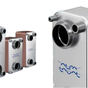 Gas-to-liquid plate heat